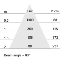 Lux-cone Diagram