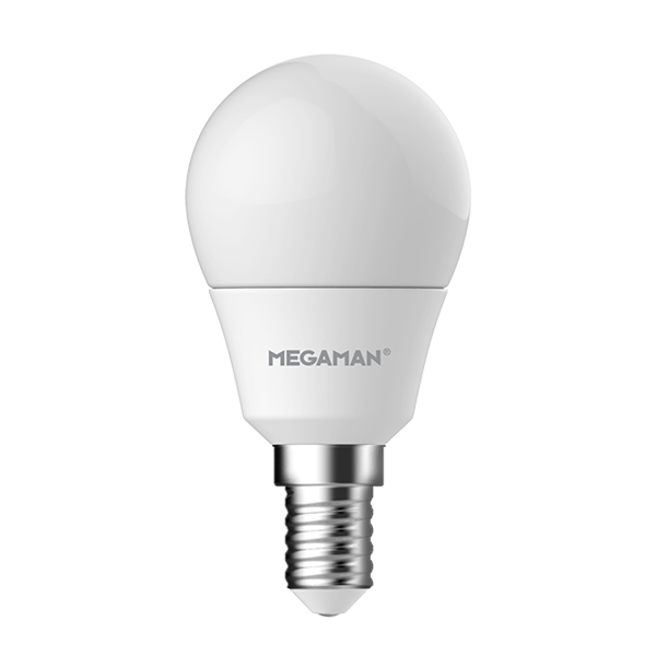 MEGAMAN | P45 Classic Bulbs LED Lighting, Incandescent Classic Replacement, Even Light Distribution