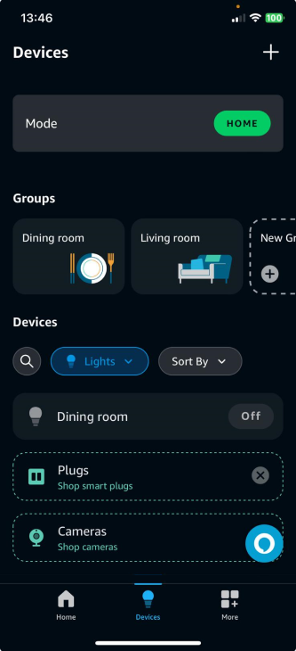 Amazon Alexa app screenshot